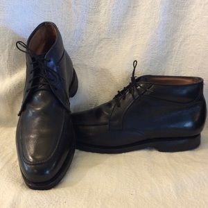 Allen Edmonds leather ankle boots
